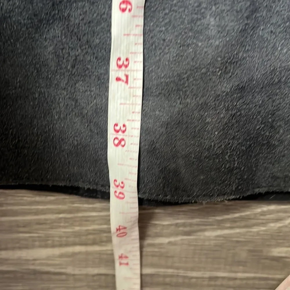 NEW Vince Suede goat leather V Neck Shift Dress - Picture 14 of 14